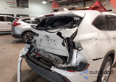 2020 Toyota Highlander Le z USA, uszkodzony, nr VIN 5TDZZRAHXLS503252